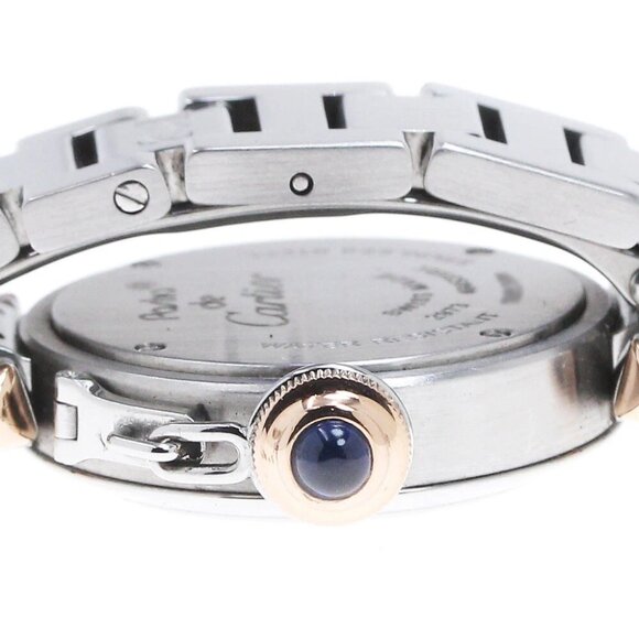 CARTIER Mispacha 8P Diamond Silver Dial Quartz Ladies Watch - Picture 7 of 7